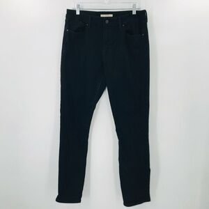 Levi's Women's Classic Mid Rise Skinny Jeans Black Size 14